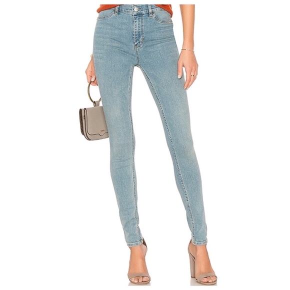 Free People Denim - 🌴Free People Long&Lean High Waist Denim Leggings